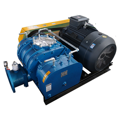 Chinese industrial fan suppliers motor piwered three lobe roots horizontal fan for aquaculture