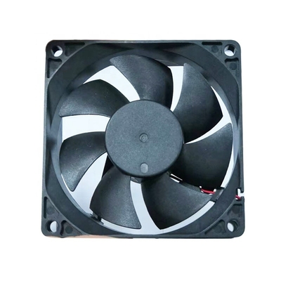 Hotels 80mm Colling Double Ball Fan 80mmx80mmx20mm DC For Power Supply Low Voltage Fan Soft Start